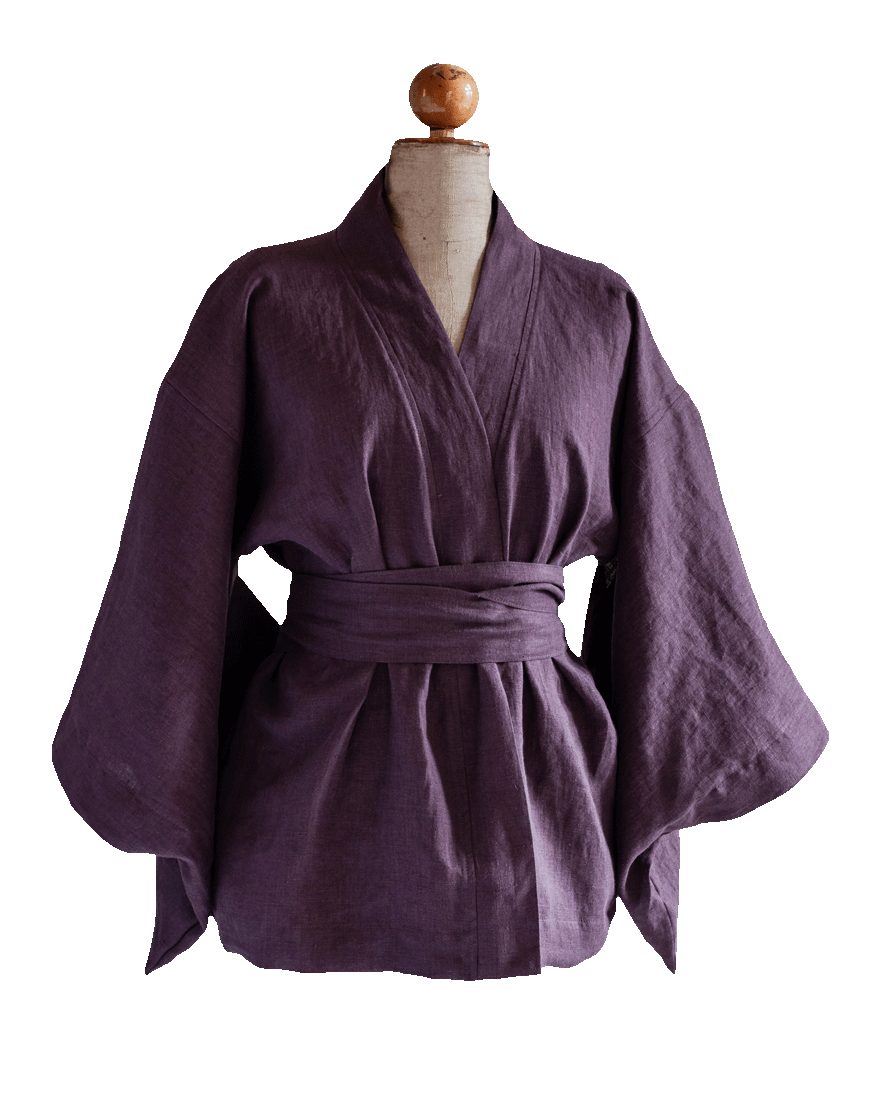 fiolet kimono